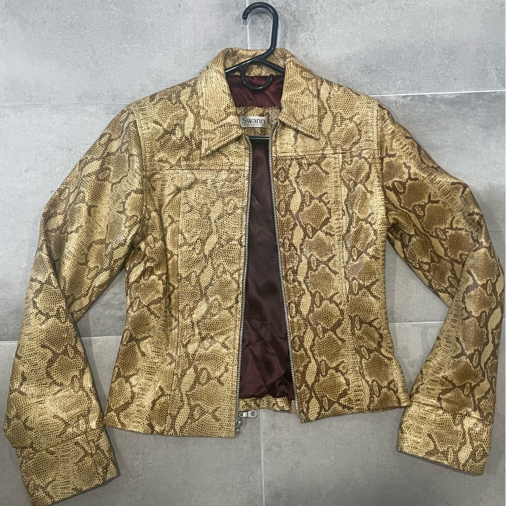 Genuine leather jacket
